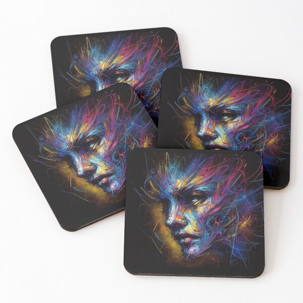 Item preview, The colorful face and soul designed and sold by e-milka.