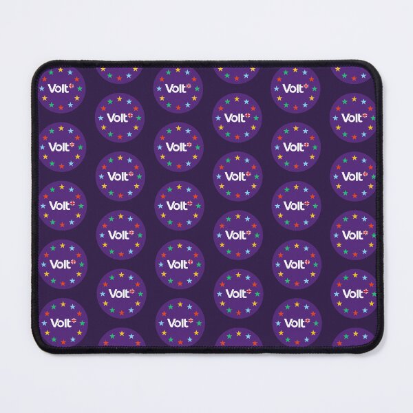 Item preview, VoltUK Round Logo (Flag) (Pattern) (DrkPurple) designed and sold by VoltUKMerch.
