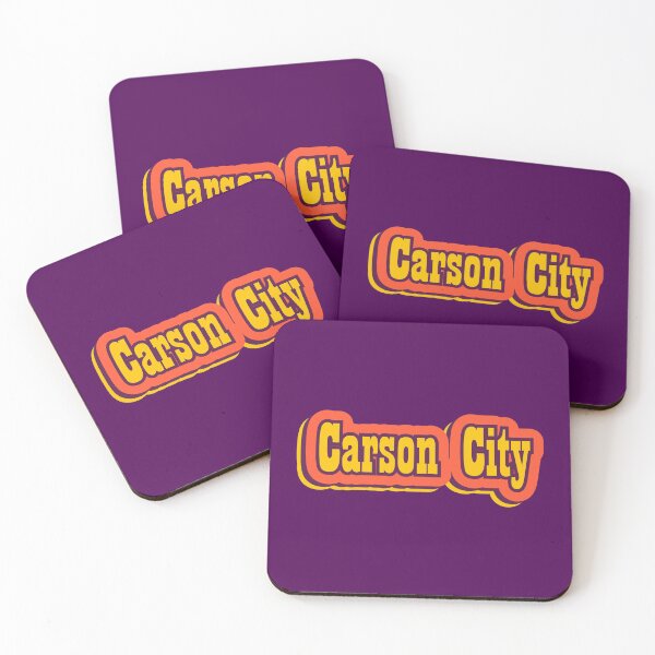 Item preview, Carson City, Nevada Retro Typography designed and sold by ArtNoveltee.