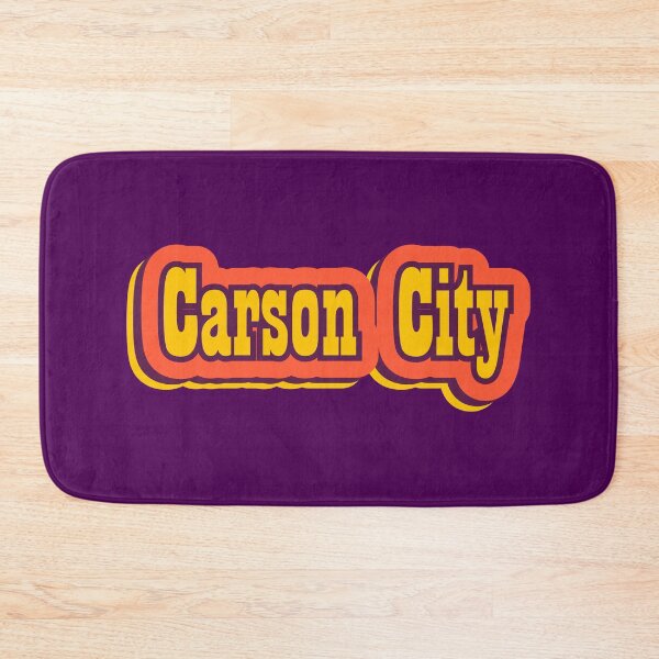 Item preview, Carson City, Nevada Retro Typography designed and sold by ArtNoveltee.