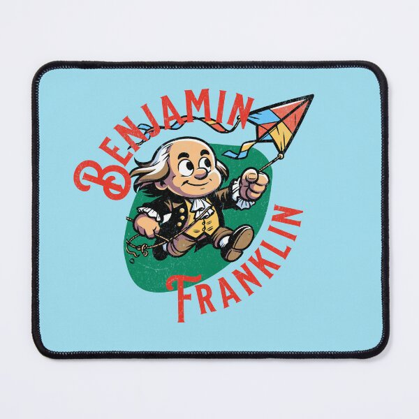 Item preview, American History Cartoon Benjamin Franklin US History designed and sold by chrisrivait.