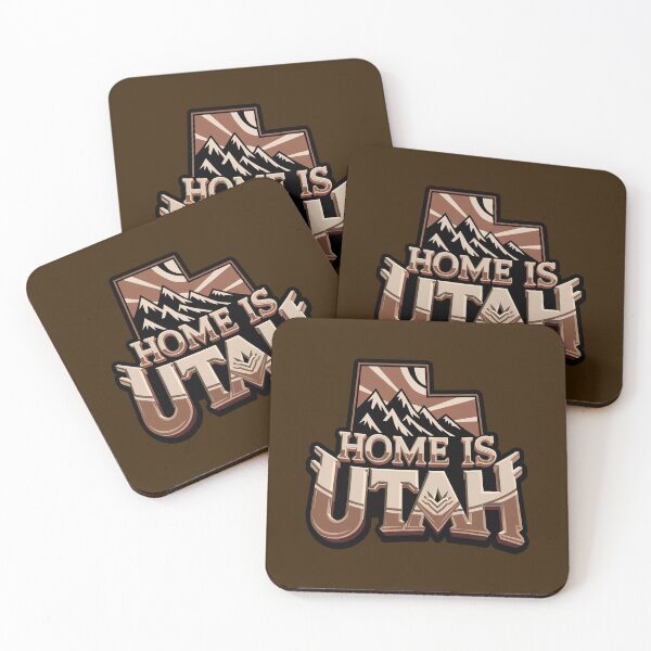 Item preview, Home is Utah  designed and sold by Kaurisdigital.