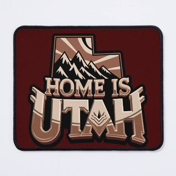 Item preview, Home is Utah designed and sold by Kaurisdigital.
