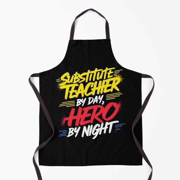 Item preview, Substitute Teacher by Day, Hero by Night designed and sold by nomanzy1.