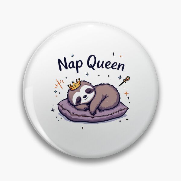 Item preview, Nap Queen Sloth Funny Sleeping Lazy Animal Napping designed and sold by NewArtWave.