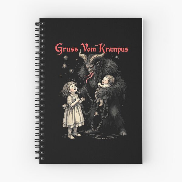 Item preview, Gruss Vom Krampus Christmas Eve Naughty Kids Xmas designed and sold by ShaadheeArteta.