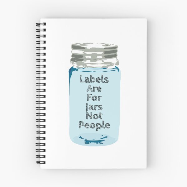 Item preview, Labels Are For Jars Not People designed and sold by Jill Kesti.
