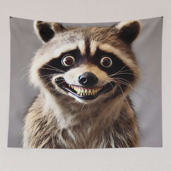 Item preview, The Mischievous Grin designed and sold by ArtPrintsUSA.
