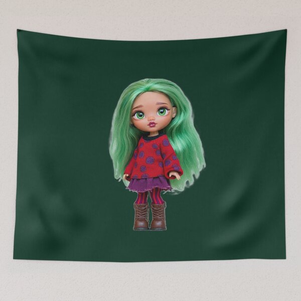 Item preview, Green Doll designed and sold by wintervsfall.
