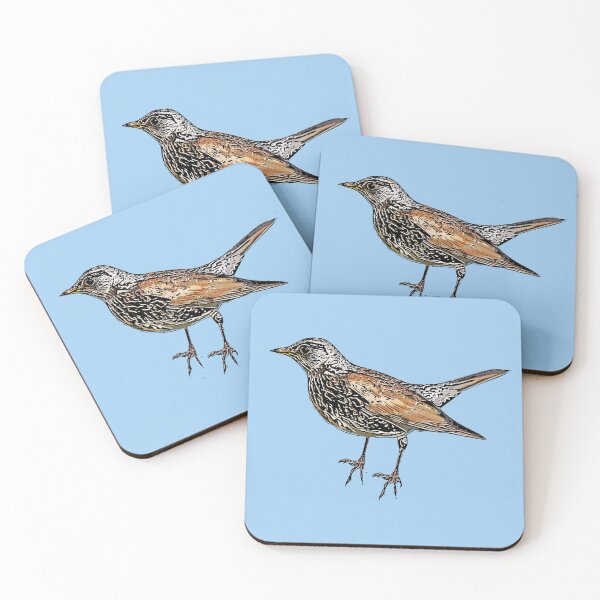 Item preview, Fieldfare Black Alternate Design  designed and sold by designsasstultd.