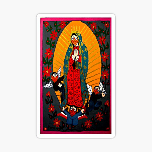 Virgen de Guadlupe Pegatina