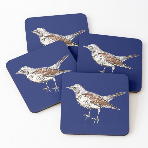 Item preview, Fieldfare White Alternate Design  designed and sold by designsasstultd.