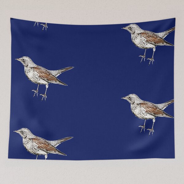 Item preview, Fieldfare White Alternate Design  designed and sold by designsasstultd.