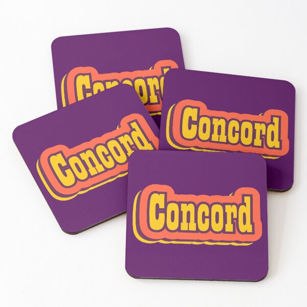 Item preview, Concord, New Hampshire Retro Typography designed and sold by ArtNoveltee.