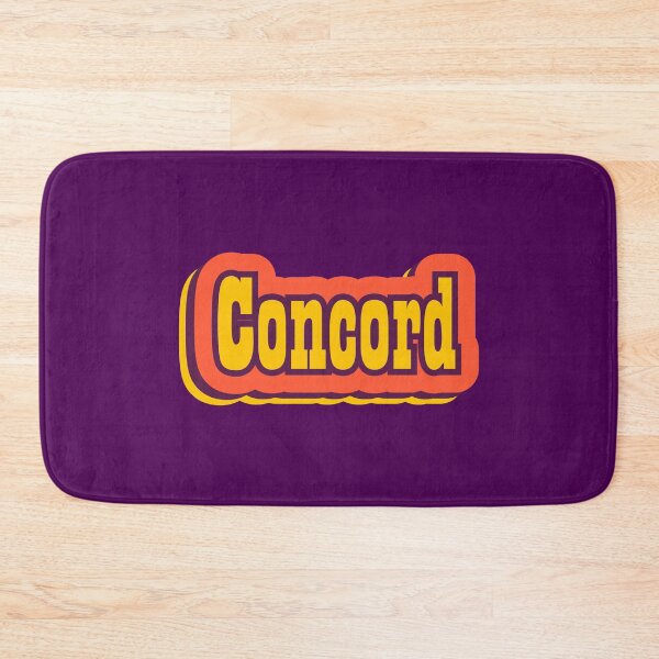 Item preview, Concord, New Hampshire Retro Typography designed and sold by ArtNoveltee.