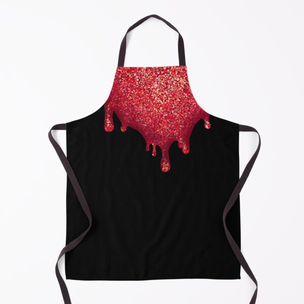 Item preview, Spooky Glitter Drippy Heart (black back) designed and sold by ClearAndHappy.