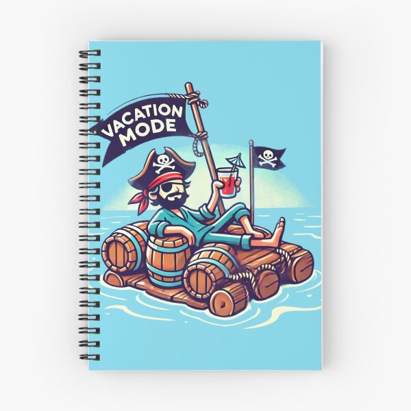 Item preview, Pirata en modo vacaciones designed and sold by Subtle Awe.