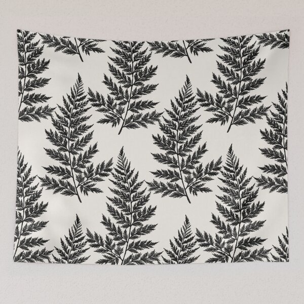 Item preview, Black Ink Watercolor Fern for Plants Lovers. Minimalistic Modern Illustration designed and sold by helga-wigandt.