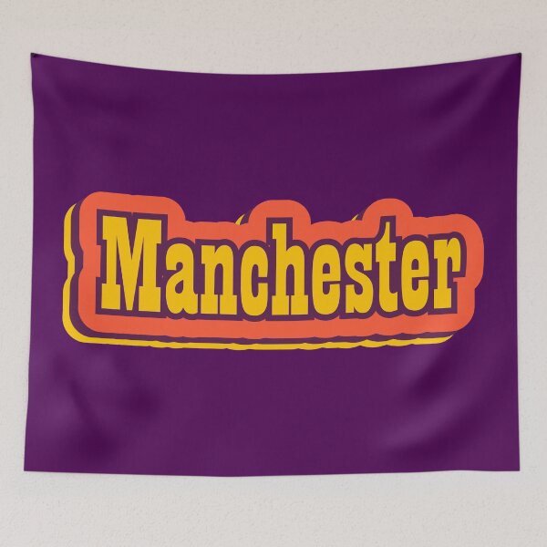 Item preview, Manchester, New Hampshire Retro Typography designed and sold by ArtNoveltee.