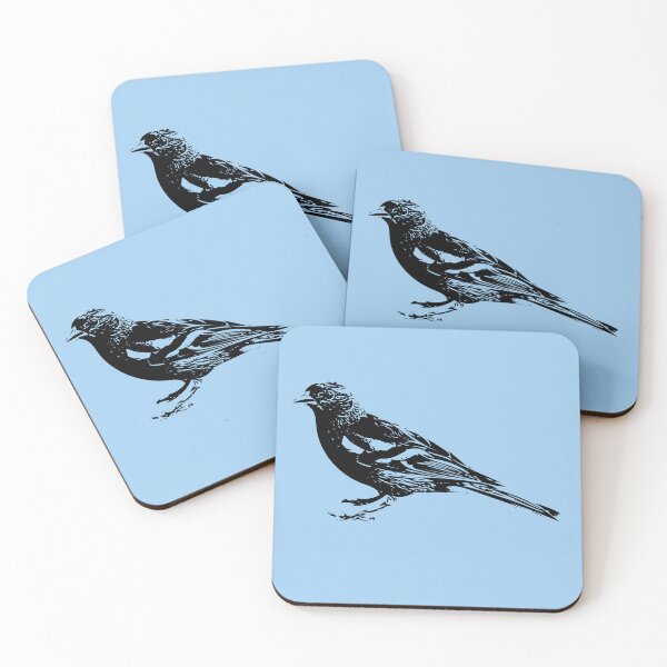 Item preview, Common Chaffinch Black Design  designed and sold by designsasstultd.