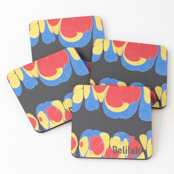 Item preview, Delilah Marbling by Josef Halfer designed and sold by AMRansom.