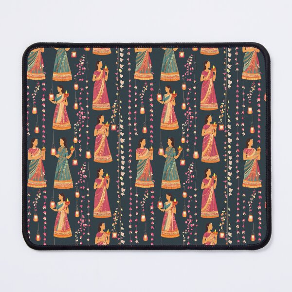 Item preview, Diwali Sarees: Colors and Elegance designed and sold by MidArtForge.