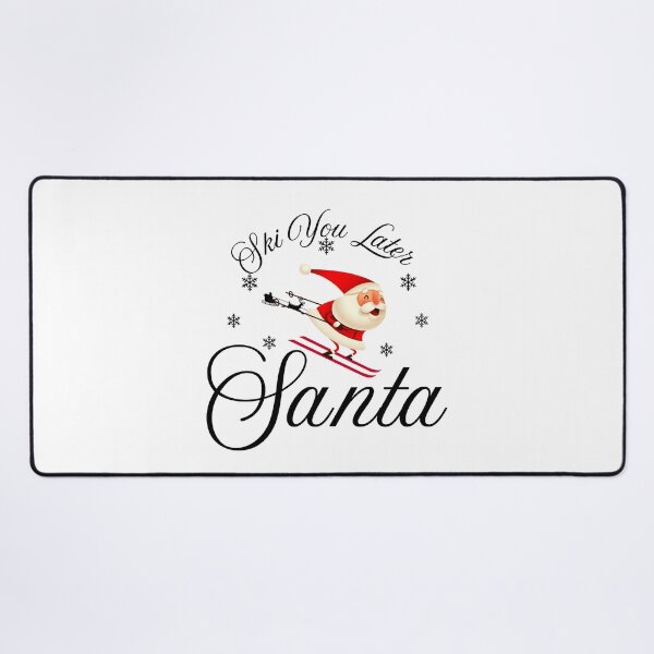 Item preview, Copy of Ski You Later Santa Funny Design designed and sold by Modern-Tropical.