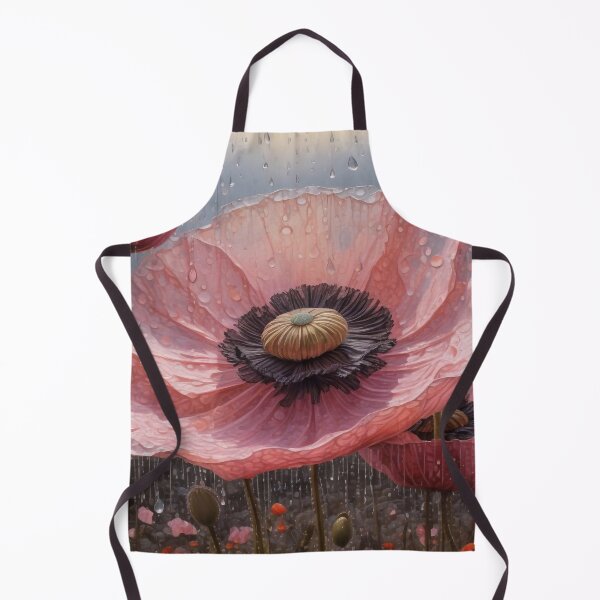Item preview, Wet Pink Poppies designed and sold by M-Y-A-R-T-.