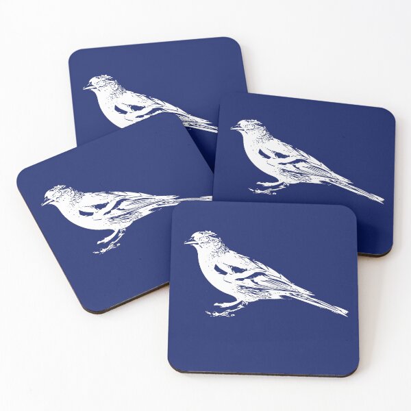 Item preview, Common Chaffinch White Design  designed and sold by designsasstultd.