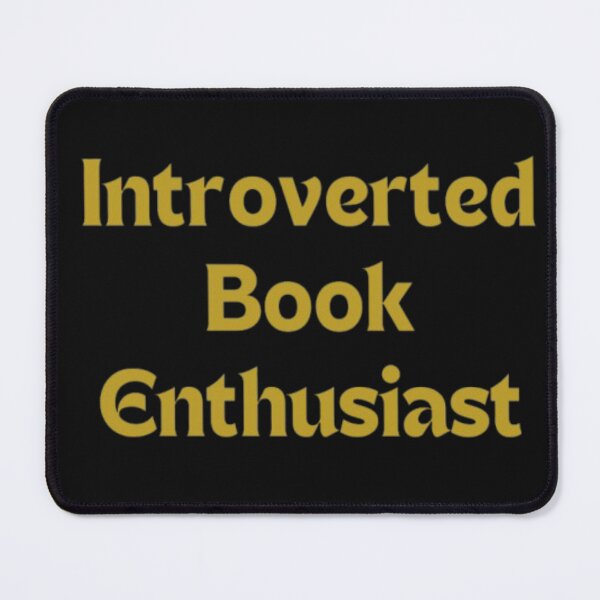 Item preview, Introverted Book Enthusiast: Cozy Vibes for Book Lovers designed and sold by ThriveTrinity.