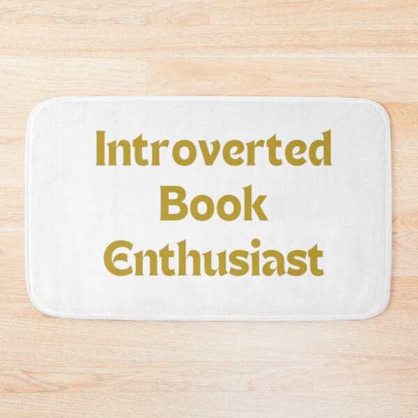 Item preview, Introverted Book Enthusiast: Cozy Vibes for Book Lovers designed and sold by ThriveTrinity.