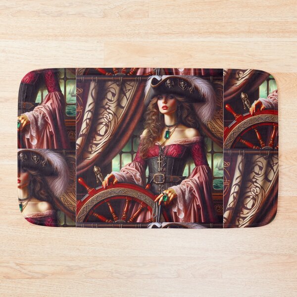 Item preview, Lady Pirate Empress of the Tides Admiral Anne in Red designed and sold by NancyzKreations.