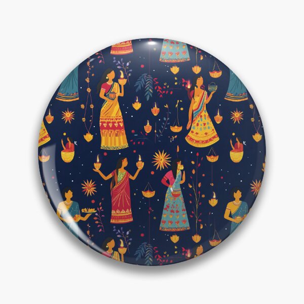 Item preview, Diwali Sarees: Colors and Elegance designed and sold by MidArtForge.