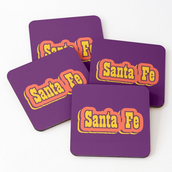 Item preview, Santa Fe, New Mexico Retro Typography designed and sold by ArtNoveltee.