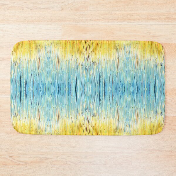 Item preview, Blue Abstract Pattern-bamboo designed and sold by StudioViArt.