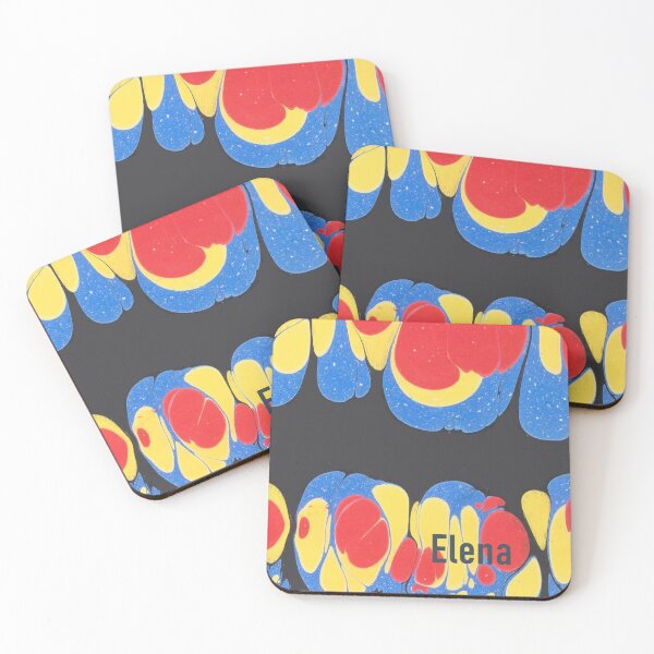 Item preview, Elena Marbling by Josef Halfer designed and sold by AMRansom.