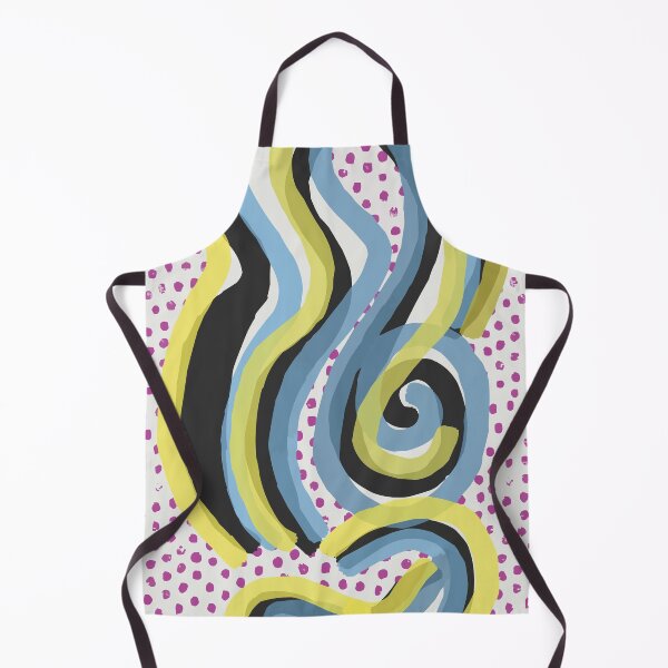 Item preview, Blue, black and green treble clef over pink dot pattern designed and sold by si-cha.