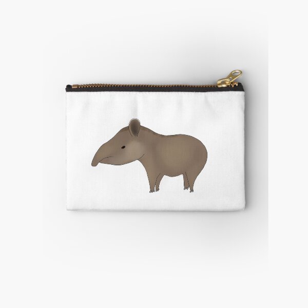 Item preview, Cartoon tapir (brazilian lowland tapir) designed and sold by ThatIsSomething.