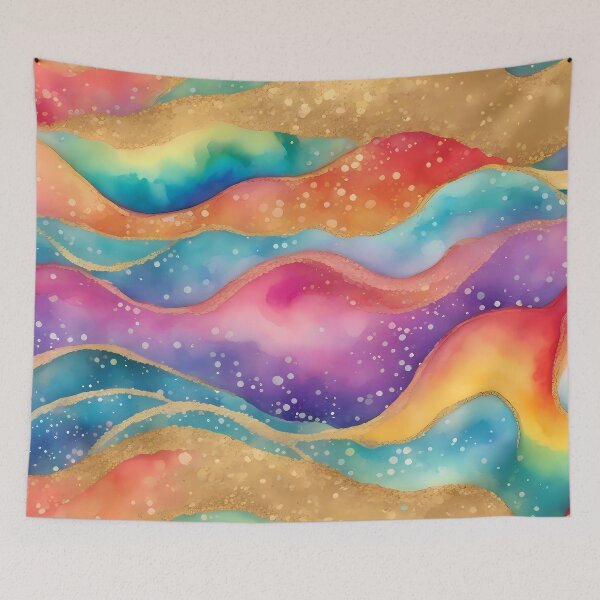 Item preview, Colorful Dotty Waves designed and sold by CalmnessbyChoice.