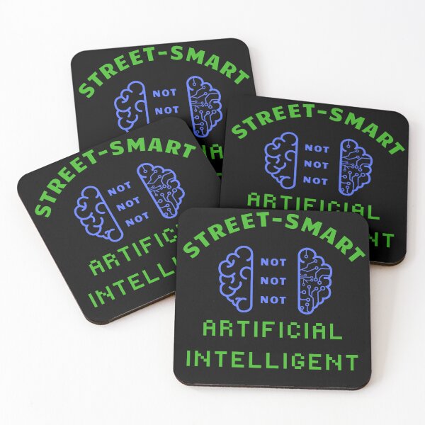 Item preview, Street-smart Not Artificial Intelligent designed and sold by Smobee.