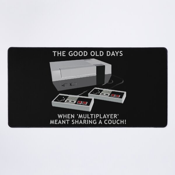Item preview, Retro gaming "The Good Old Days When Multiplayer Meant Sharing A Couch!" designed and sold by JDMTees.