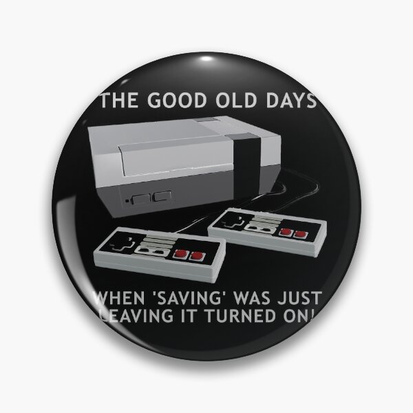 Item preview, Retro gaming "The Good Old Days When 'Saving' Was Just Leaving It Turned On!" designed and sold by JDMTees.