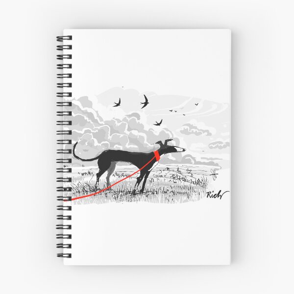 Item preview, Magic the Greyhound with swallows designed and sold by RichSkipworth.