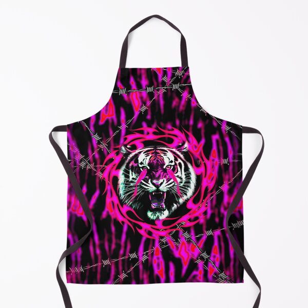 Item preview, pink fire tiger designed and sold by JVNS.