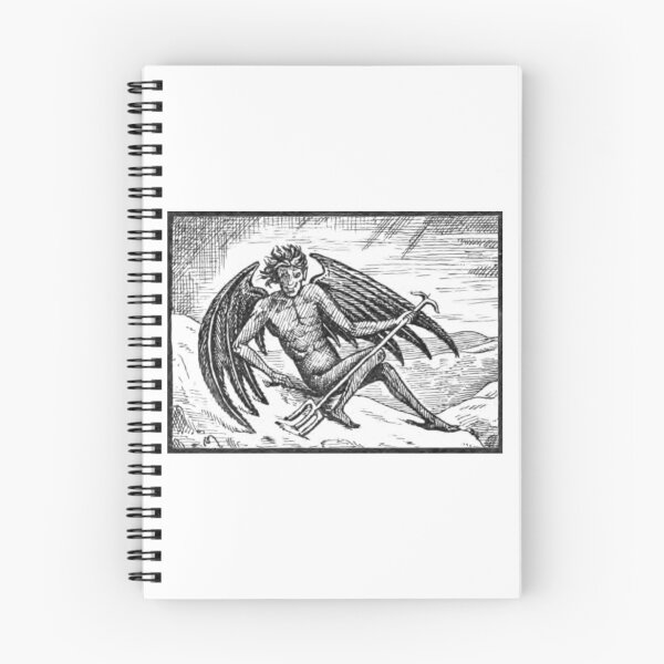 Item preview, Reclining Devil, Satan, Lucifer, Fallen Angel designed and sold by HawthorneFlame.