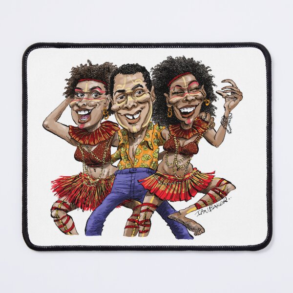 Item preview, Fela Kuti caricature designed and sold by IanBakerToons.