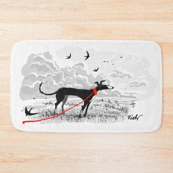 Item preview, Magic the Greyhound with swallows designed and sold by RichSkipworth.