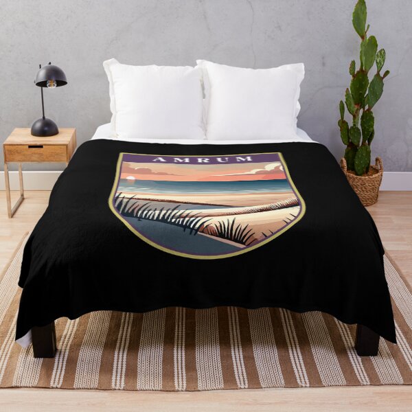 Item preview, Amrum Island in Retro Vector Style designed and sold by MaateoDesign.