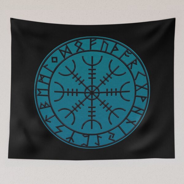 Item preview, Aegishjalmur: Norse protection symbol embodying strength, resilience. (6) designed and sold by JDMTees.