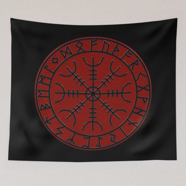 Item preview, Aegishjalmur: Norse protection symbol embodying strength, resilience. (5) designed and sold by JDMTees.